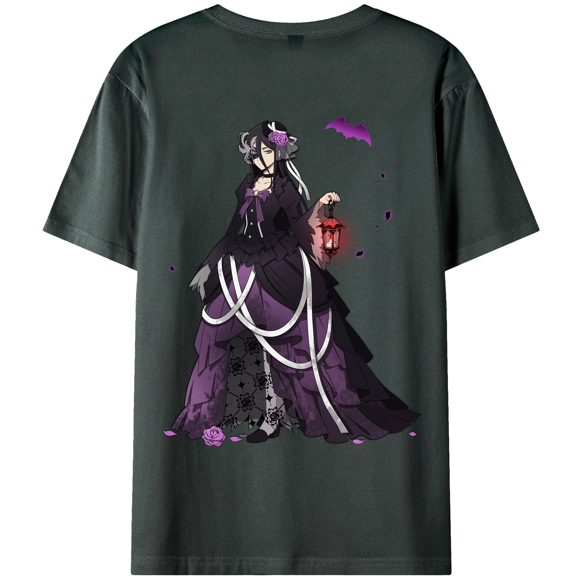 （画像用） 文豪ストレイドッグス Bungo Stray Dogs 綿100％ メンズ半袖Tシャツ（バックプリント） 通気性